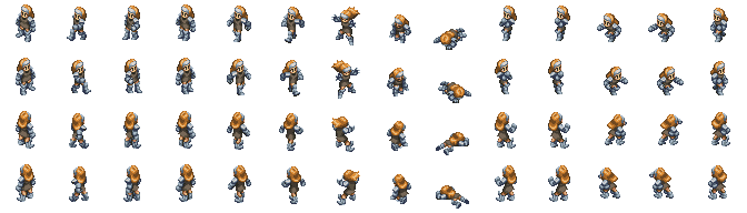 top down player sprites